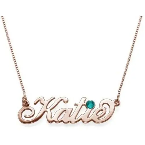 MyNameNecklace Personalized Classic Name Necklace with Swarovski Birthstone Custom Made Nameplate Pendant Precious Metals Sterling Silver and Gold Jewelry Gift for Women MyNameNecklace Personalized Classic Name Necklace with Swarovski Birthstone Custom Made Nameplate Pendant Precious Metals Sterling Silver and Gold Jewelry Gift for Women