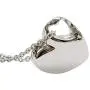 New Heart Classic Urn Cremation Pendant Ashes Memorial Necklace,Carved Locket Stainless Steel Keepsake Waterproof Memorial Pendant for Love,with Tool