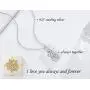 Mother Daughter Necklace for Valentines Day Love Heart Infinity S925 Sterling Silver Women Pendant Necklaces for Mom Daughter Girlfriend Wife Grandma Birthday Jewelry with Gift Box Gifts Mother Daughter Necklace for Valentines Day Love Heart Infinity S925 Sterling Silver Women Pendant Necklaces for Mom Daughter Girlfriend Wife Grandma Birthday Jewelry with Gift Box Gifts