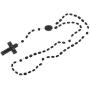 Plastic Rosary Beads Catholic 12 PCS, Rosary Necklace Jewelry, Prayer Cross Necklace for Men Women, Fashion Religious Gifts, Gifts for Men Women, YWLI