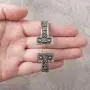 HAQUIL Viking Jewelry Metal Alloy Runes Cuff Bracelet for Men and Women HAQUIL Viking Jewelry Metal Alloy Runes Cuff Bracelet for Men and Women