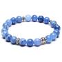 Natural Jade Gemstone Beaded Bracelet, Healing Crystal Quartz for Women and Men