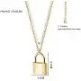 VACRONA Dainty Gold Lock Initial Necklace 18K Gold Plated Initial Padlock Layered Lock Necklace Personalized Monogram Old English Engraved Alphabet Symbol Custom Letter Necklace VACRONA Dainty Gold Lock Initial Necklace 18K Gold Plated Initial Padlock Layered Lock Necklace Personalized Monogram Old English Engraved Alphabet Symbol Custom Letter Necklace