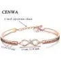 CENWA Christian Jewelry First My Godmother Forever My Friends Bracelet Religious Gift Godmother Gift from Goddaughter Godchild Godson