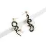 Womens Snake Earrings Dangle Drop Punk Exaggerated Animal Long Black Cool Snake Asymmetrical Earrings Stud Ear for Women Girls Jewelry Womens Snake Earrings Dangle Drop Punk Exaggerated Animal Long Black Cool Snake Asymmetrical Earrings Stud Ear for Women Girls Jewelry