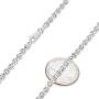 1mm-5mm Solid .925 Sterling Silver Round Rolo Chain Necklace or Bracelet