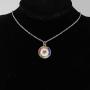 BAUNA Order of The Eastern Star Necklace OES Symbol Jewelry OES Sorority Gift for Women Girls