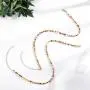 Aetorgc Boho Layered Choker Necklace Chain Love Necklaces Multi Color Beaded Necklace Jewelry for Women and Girls Aetorgc Boho Layered Choker Necklace Chain Love Necklaces Multi Color Beaded Necklace Jewelry for Women and Girls