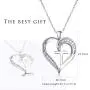 Van Chloe Heart Cross Necklace for Women 925 Sterling Silver Necklace Cubic Zirconia Diamond Pendant White Gold Plated Valentines Day Mothers Day Jewelry Gift for Women Girls Van Chloe Heart Cross Necklace for Women 925 Sterling Silver Necklace Cubic Zirconia Diamond Pendant White Gold Plated Valentines Day Mothers Day Jewelry Gift for Women Girls