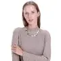 Collar Necklace for Women Polished Alloy Statement Necklace Fashion Jewelry Collar Necklace for Women Polished Alloy Statement Necklace Fashion Jewelry