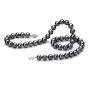 Black 7.5-8.5mm AA Quality Freshwater 925 Sterling Silver Cultured Pearl Necklace For Women Black 7.5-8.5mm AA Quality Freshwater 925 Sterling Silver Cultured Pearl Necklace For Women