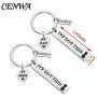 CENWA IVF Got This Mom/Dad Keychain Set Infertility Gift IVF IUI Gift Lucky Fertility Jewelry IVF Encouragement Gift