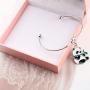 AKTAP Panda Necklace Panda Lover Gifts Infinity Y Necklace Cute Animal Panda Bear Jewelry for Mothers Day Birthday Gift BFF Jewelry