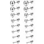Udalyn 8 Pairs Stainless Steel Ball Earrings Studs Screw Backs Ear Cartilage Earrings for Women Men 1.5-7mm Udalyn 8 Pairs Stainless Steel Ball Earrings Studs Screw Backs Ear Cartilage Earrings for Women Men 1.5-7mm