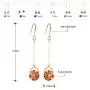 Neoglory Jewelry Made with Swarovski Element Yellow Crystal Long Fish Hook Drop Earrings for Woman Neoglory Jewelry Made with Swarovski Element Yellow Crystal Long Fish Hook Drop Earrings for Woman