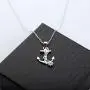 SEIRAA Anchor Pendant Necklace Refuse to Sink Necklace Sailor Gift Nautical Jewelry Inspirational Gift for Boyfriend Girlfriend SEIRAA Anchor Pendant Necklace Refuse to Sink Necklace Sailor Gift Nautical Jewelry Inspirational Gift for Boyfriend Girlfriend