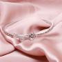 HOLLP Maid of Honor Gift Today My Maid of Honor Forever My Best Friend Cuff Bracelet with Rose Flower Wedding Jewelry Maid of Honor Proposal Gift