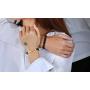 VNOX Personalized Custom Name Date Handmade Braided Rope Mutual Attraction Couples Bracelets for Him and Her Matching Relationship ID Couple Bracelets