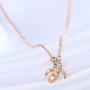 CHUYUN Gold Silver Color Fruit Jewelry Dainty Bananas Pendant Necklace Accessories Simple Necklace