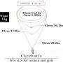 Ckecharfa Boho Layered Turquoise Necklaces Gold Gemstone Choker Necklace Hamsa Hand Pendant Neck Chain Beach Jewelry Accessories for Women and Girls