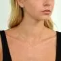 MDFUN Classic Halo Necklace and Stud Earring for Women and Girls, 18K Gold Plated Sparkle Cubic Zirconia Round Cut Clover Earring & Pendant Jewelry Set MDFUN Classic Halo Necklace and Stud Earring for Women and Girls, 18K Gold Plated Sparkle Cubic Zirconia Round Cut Clover Earring & Pendant Jewelry Set