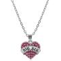 Big Sister & Little Sister Birthday Gifts, Sister Heart Necklace Gift Set of 2, Big Sis Lil Sis Jewelry Gifts for Girls, Teens, Women