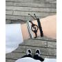 3 PcsVSCO String Wave Bracelet Adjustable Friendship Bracelet Handcrafted Jewelry Women (set A)