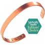 Earth Therapy Copper Magnetic Bracelet For Men and Women, Relieve Arthritis, Carpal Tunnel and Joint Pain