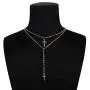 Chargances Women Y Lariat Necklace with Cross Pendant Gold Cross Necklace Bohemia Cross Laying Necklace Multi layer Chain Delicate Women Y Necklaces for Women Long Choker Jewelry for Women and Girls Chargances Women Y Lariat Necklace with Cross Pendant Gold Cross Necklace Bohemia Cross Laying Necklace Multi layer Chain Delicate Women Y Necklaces for Women Long Choker Jewelry for Women and Girls