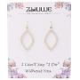 I Cant Say''I Do'' Without You | Marquise Shape Drop Dangle Earring for Wedding Gifts 1 4 6 8 PCS Bridesmaid Jewelry for Women Girls