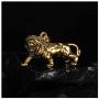 Heavstjer Punk Stainless Steel Animal Lion Pendant Necklace