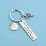PENQI Basketball Jewelry Basketball Player Gift Basketball Coach Keychain Just A Girl Who Loves Basketball Keychain Basketball Jewelry for Girls