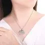 Uloveido Stainless Steel Family Tree of Life Charms Necklace Mustard Seed Pendant Necklaces Jewelry Gifts for Women Teen-Girls Mom Grandma Y637 Uloveido Stainless Steel Family Tree of Life Charms Necklace Mustard Seed Pendant Necklaces Jewelry Gifts for Women Teen-Girls Mom Grandma Y637