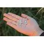 RareLove Vintage Cross Two Tone Golden Star Christmas Piercing Dangle Earrings CZ Rhinestone Silver Plated Alloy Holiday Jewelry For Women Girls RareLove Vintage Cross Two Tone Golden Star Christmas Piercing Dangle Earrings CZ Rhinestone Silver Plated Alloy Holiday Jewelry For Women Girls