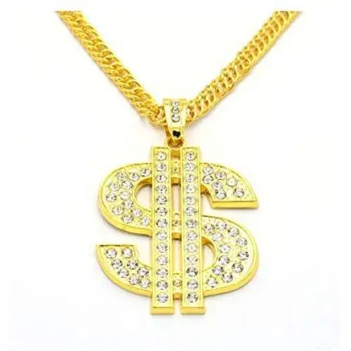 Gold Chain with Dollar Sign Big Money Necklaces for Men Women,Stainless Steel Iced Out Rhinestone Jewelry,Fashion Pendants with 28 Inches Chain Gold Chain with Dollar Sign Big Money Necklaces for Men Women,Stainless Steel Iced Out Rhinestone Jewelry,Fashion Pendants with 28 Inches Chain