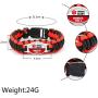 Beydodo Medical Id Bracelet Diabetes Medical Alert Bracelet Nylon Diabetic Medical Signs for Camping