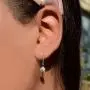 1/2 to 3/4 Carat Diamond Round Halo Dangle Earrings for Women in 14k White Gold (H-I, SI2-I1, cttw) Leverback by Privosa Fine Jewelry 1/2 to 3/4 Carat Diamond Round Halo Dangle Earrings for Women in 14k White Gold (H-I, SI2-I1, cttw) Leverback by Privosa Fine Jewelry