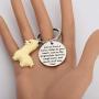 AKTAP Llama Keychain Coworker Keychain Alpaca Gift Llama Lover Gift Llama Chilling Lovers Jewelry Funny Animal Gift For Best Friend