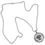 Coexist Pagan Jewelry Yggdrasil Tree of life Respect all religion and Faith Love Worlds Peace Protection Amulet Pewter Mens Womens Pendant Necklace Charm For men women Silver Ball Chain