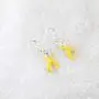 CENWA Yellow Awareness Earrings Yellow Rhinestone Ribbon Charm Cancer Awareness Jewelry Gift for Endometriosis/Bladder Cancer/Suicide Prevention/Bone Cancer CENWA Yellow Awareness Earrings Yellow Rhinestone Ribbon Charm Cancer Awareness Jewelry Gift for Endometriosis/Bladder Cancer/Suicide Prevention/Bone Cancer