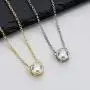 AINUOSHI 1 Carat Moissanite Pendant Necklace, Gold Plated Sterling Silver 18'' Chain Necklace, Ideal Gift for Thanksgiving, Mothers Day, Anniversary and Birthday AINUOSHI 1 Carat Moissanite Pendant Necklace, Gold Plated Sterling Silver 18'' Chain Necklace, Ideal Gift for Thanksgiving, Mothers Day, Anniversary and Birthday