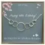 EFYTAL 60th Birthday Gifts for Women, Sterling Silver Six Circle Necklace for Her, 6 Decade Jewelry 60 Years Old EFYTAL 60th Birthday Gifts for Women, Sterling Silver Six Circle Necklace for Her, 6 Decade Jewelry 60 Years Old