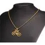 UMtrade Bicycle Jewelry Men Cycling Enthusiast Pendant Stainless Steel Bike Necklace
