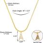 Ladiery Letter Chain Necklace for Women Girls Snake Chain Choker Necklaces Initial Pendant Necklace Dainty Jewelry Gift