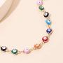 COLORFUL BLING Adjustable Evil Eyes Choker for Women Girls