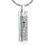 constantlife Cremation Necklace Cremation Jewelry 30mm Lords Prayer Stainless Steel Polished Cube Cremation Pendant Memorial Ashes Keepsake Urn Necklace constantlife Cremation Necklace Cremation Jewelry 30mm Lords Prayer Stainless Steel Polished Cube Cremation Pendant Memorial Ashes Keepsake Urn Necklace