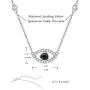 FANCIME Sterling Silver Evil Eye Necklace Evil Eye Bracelet Cubic Zirconia Simulated Diamond Pendant Necklace Yom Kippur Gifts Danity Fine Jewelry for Women Girls FANCIME Sterling Silver Evil Eye Necklace Evil Eye Bracelet Cubic Zirconia Simulated Diamond Pendant Necklace Yom Kippur Gifts Danity Fine Jewelry for Women Girls