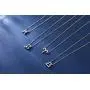 Zealmer Women White Gold Plated Pendant 12 Zodiac Necklace Zealmer Women White Gold Plated Pendant 12 Zodiac Necklace