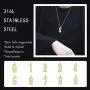 QeenseKc Sports Gold Lucky Number Necklace Inspiration Baseball Jersey Number Initial 25mm High Pendant Jewelry 3mm Wheat Chain QeenseKc Sports Gold Lucky Number Necklace Inspiration Baseball Jersey Number Initial 25mm High Pendant Jewelry 3mm Wheat Chain