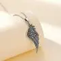 LOOVE Angel Wings Necklace Sterling Silver Guardian Angel Wings Pendant with 18'' Chain, Charm Jewelry Gift for Women Girl LOOVE Angel Wings Necklace Sterling Silver Guardian Angel Wings Pendant with 18'' Chain, Charm Jewelry Gift for Women Girl